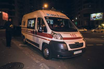 В Киеве BMW сбил пешехода-нарушителя 