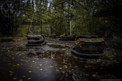 Как выглядит Чернобыль осенью. Фото
