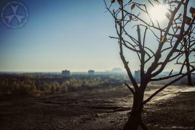 Как выглядит Чернобыль осенью. Фото