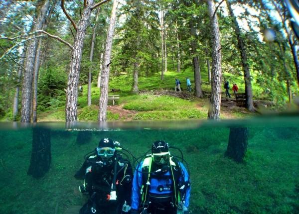 Подводный парк Зеленое озеро