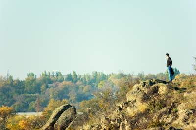 Осенняя Хортица в ярких снимках. Фото