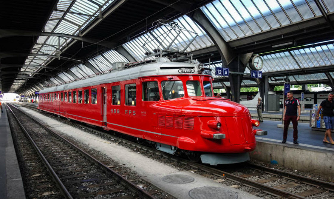 Железную дорогу в Швейцарии считают одной из лучших в Европе. ФОТО