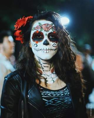 "День мертвых" в Мексике в ярких снимках. Фото