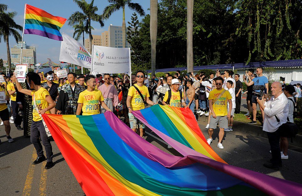Крупнейший в Азии гей-парад в столице Тайваня