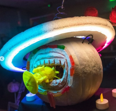 NASA поздравило людей с Хэллоуином «космическими» тыквами