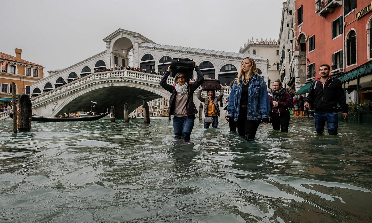 Венеция оказалась под водой