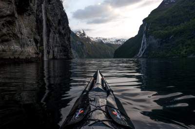 Фьорды Норвегии в ярких пейзажах. Фото