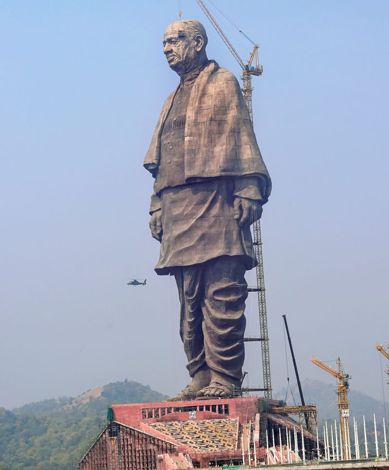 В Индии установили самую высокую статую в мире