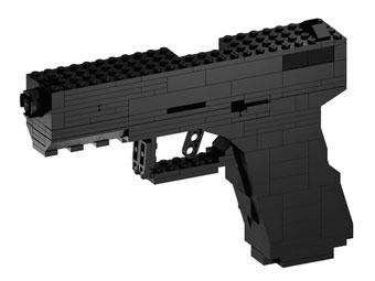 Пистолет из "Лего"