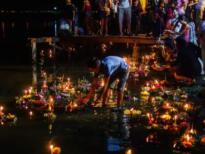 В Тайланде прошел самый красочный праздник ноября. Фото