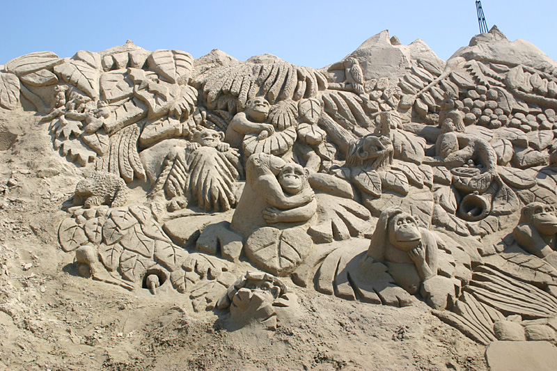 Фото: Потрясающие песчаные скульптуры, которые вас очаруют (Фото)
