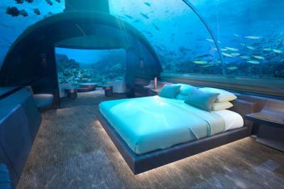 Сутки в этом подводном отеле обойдутся в 50 тысяч долларов. Фото