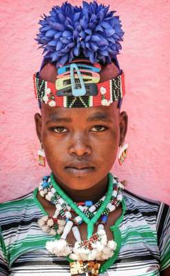 Необычная красота девушек из Африки. Фото