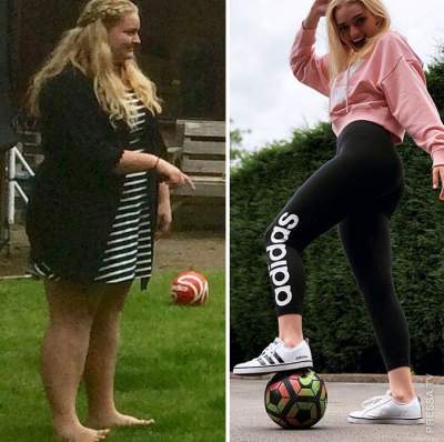 Девушка кардинально изменила жизнь, похудев в два раза. Фото