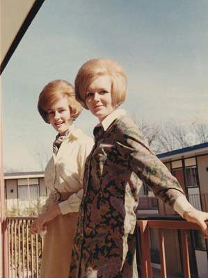 Удивительные прически женщин 60-х годов. Фото