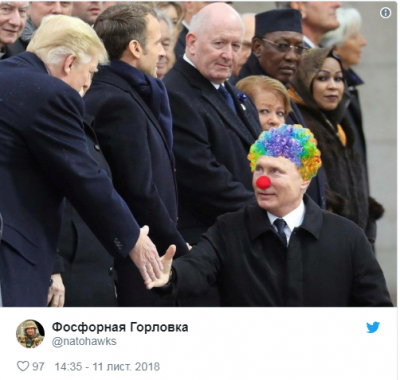 Рукопожатие Путина и Трампа высмеяли фотожабами