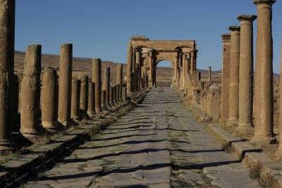 Античная архитектура, сохранившаяся в Северной Африке. Фото 
