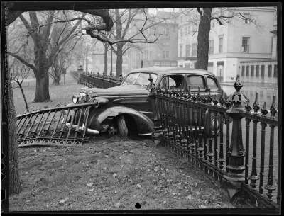 Автоаварии в архивных снимках ХХ века. Фото