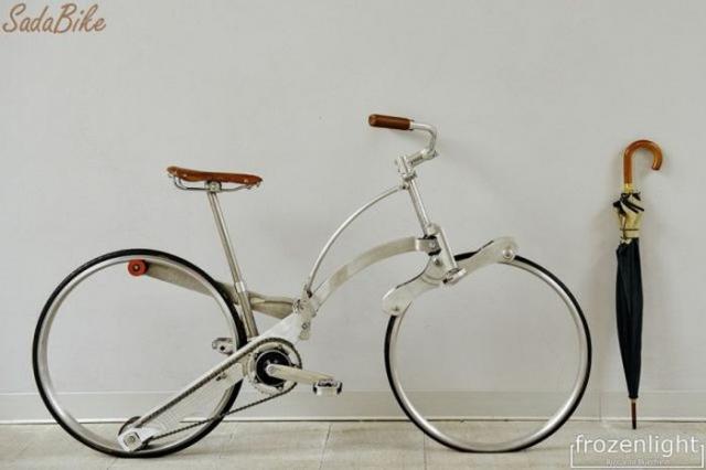 Компактный велосипед-трансформер