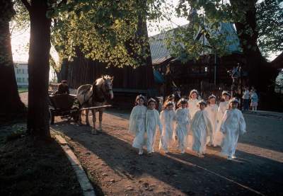 Повседневная жизнь Польши начала 1980-х годов. Фото