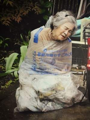 Забавные снимки неудач японской бабушки. Фото