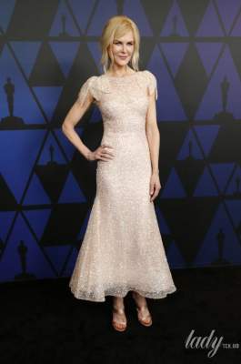 Николь Кидман удивила фигурой в блестящем платье