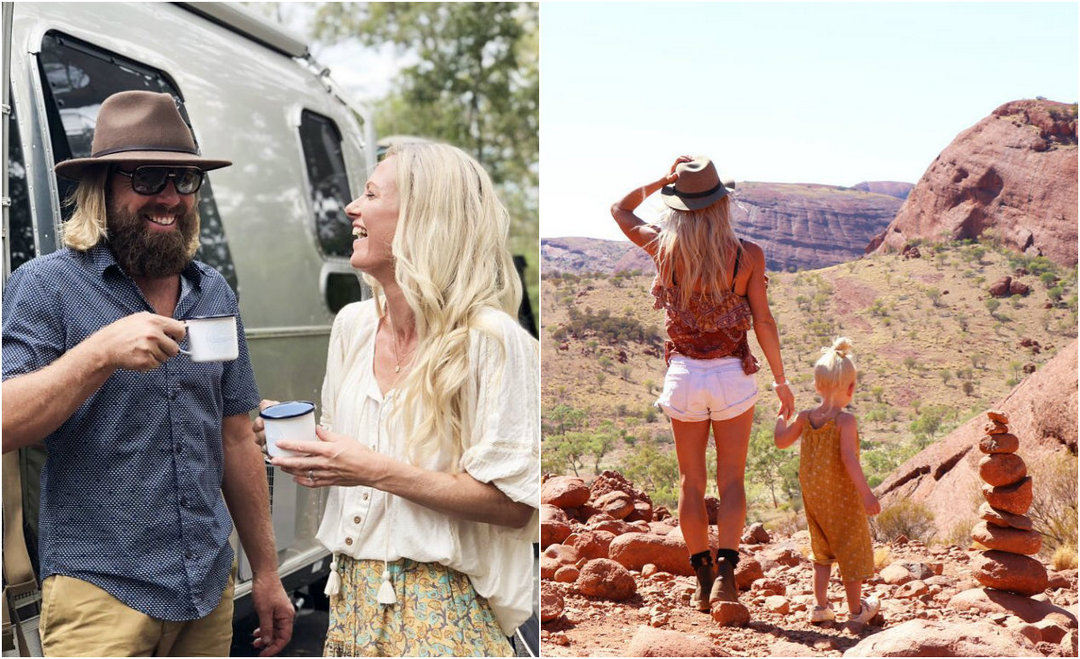 Австралийская семья с четырьмя детьми и путешествие по стране
