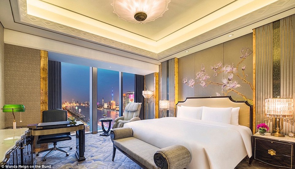 Прогулка по роскошному семизвездочному отелю в Китае