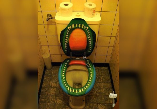 Самые необычные интерьеры туалетов