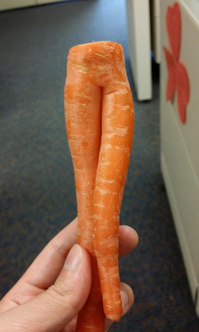 Морковь тоже умеет соблазнять