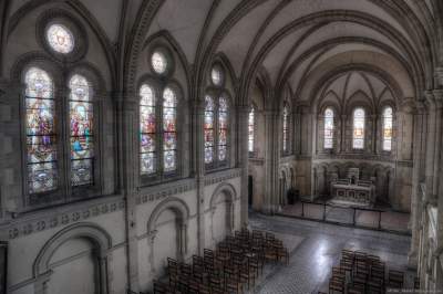 Красота заброшенных церквей Франции и Бельгии. Фото	