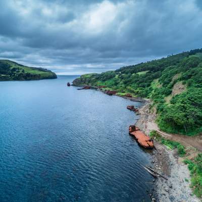 Красивые виды Курильских островов. Фото