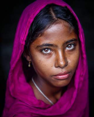 Проникновенные портреты детей от фотографа из Бангладеша. Фото