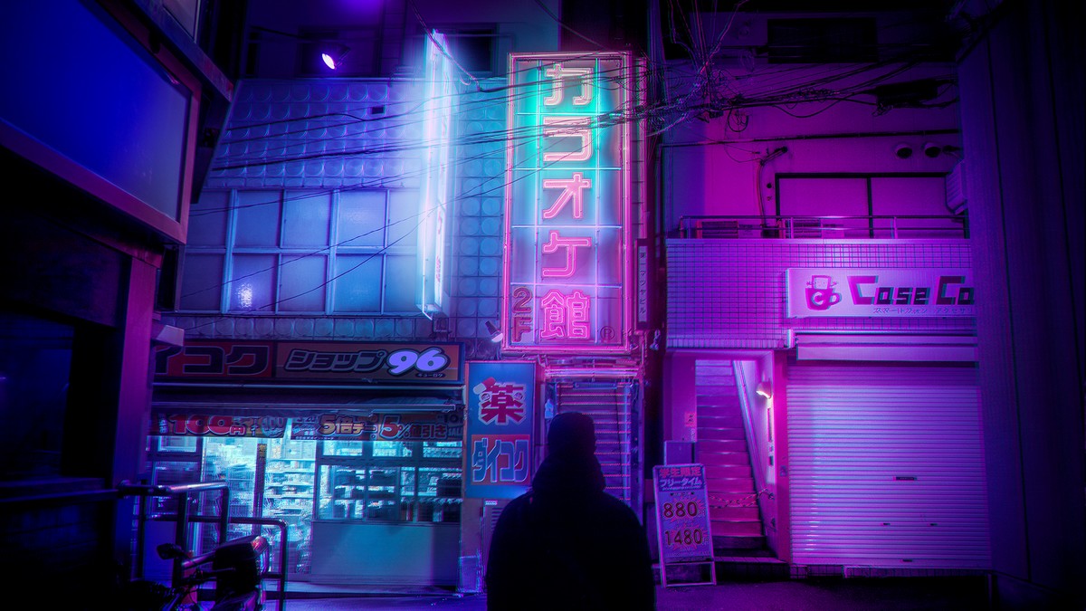 Неоновые огни ночного Токио на снимках Лиама Вонга