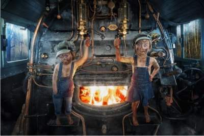 Фотограф забавно показал детство трех своих детей