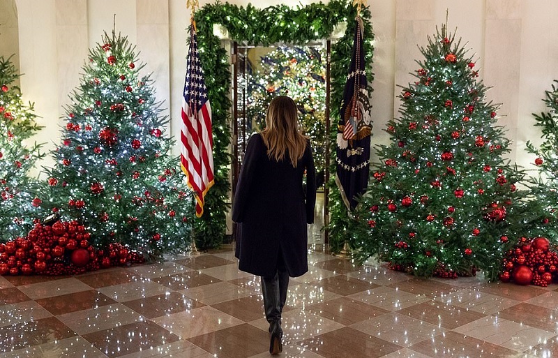  Меланья Трамп украсила Белый дом так, что заставила всех ахнуть