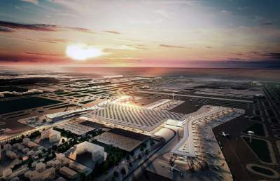 Так выглядит крупнейший аэропорт в мире. Фото