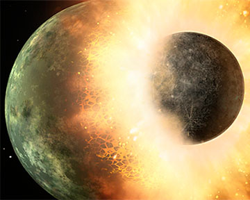 Происхождение Луны привело ученых в замешательство
