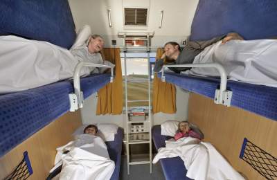Как выглядят спальные вагоны в разных странах мира. Фото
