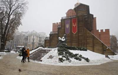 Туманный Киев в живописных снимках. Фото