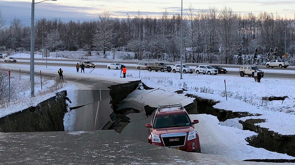 Землетрясение на Аляске