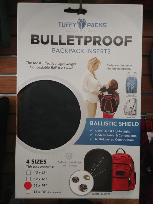 Пуленепробиваемый школьный рюкзак