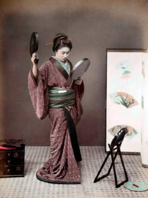 Неизвестная Япония в старых раскрашенных снимках. Фото