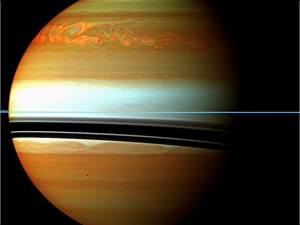 Космический исследовательский аппарат зафиксировал мощный температурный скачок на Сатурне