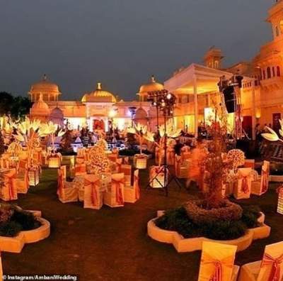Свадьба дочери самого богатого человека Индии. Фото