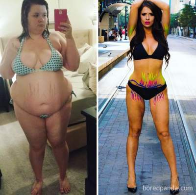 Невероятные результаты похудения известных людей. Фото