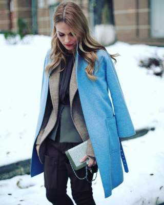 Ольга Фреймут показала, как стильно выглядеть зимой