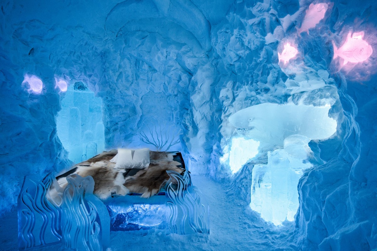 Новый Ice Hotel в шведской Лапландии