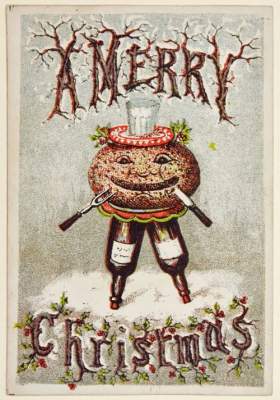 Так выглядели рождественские открытки в Викторианскую эпоху. Фото