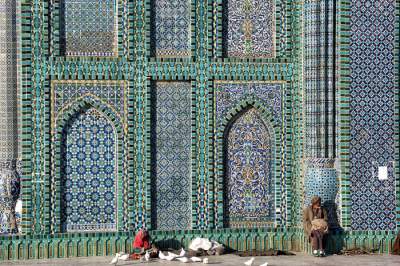 Красотой этой Голубой мечети восхищается весь мир. Фото